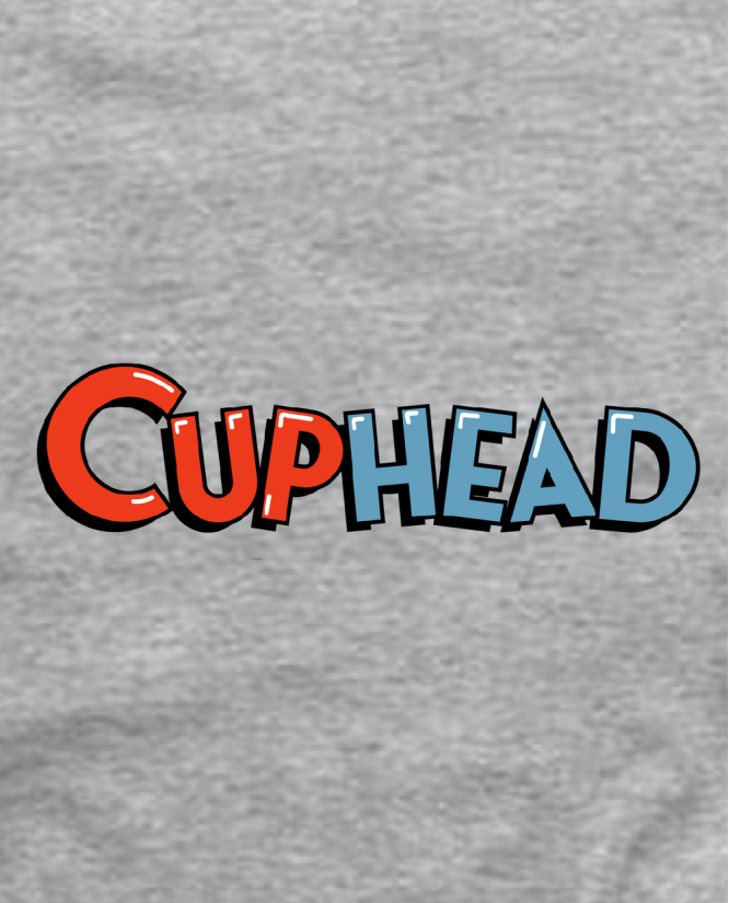 Marškinėliai Cuphead logo